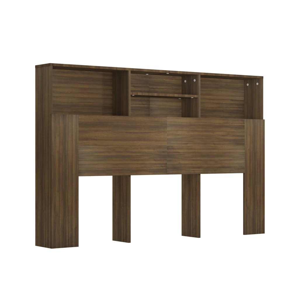 Hoofdbordkast 160X19X103,5 Cm Bruineikenkleurig