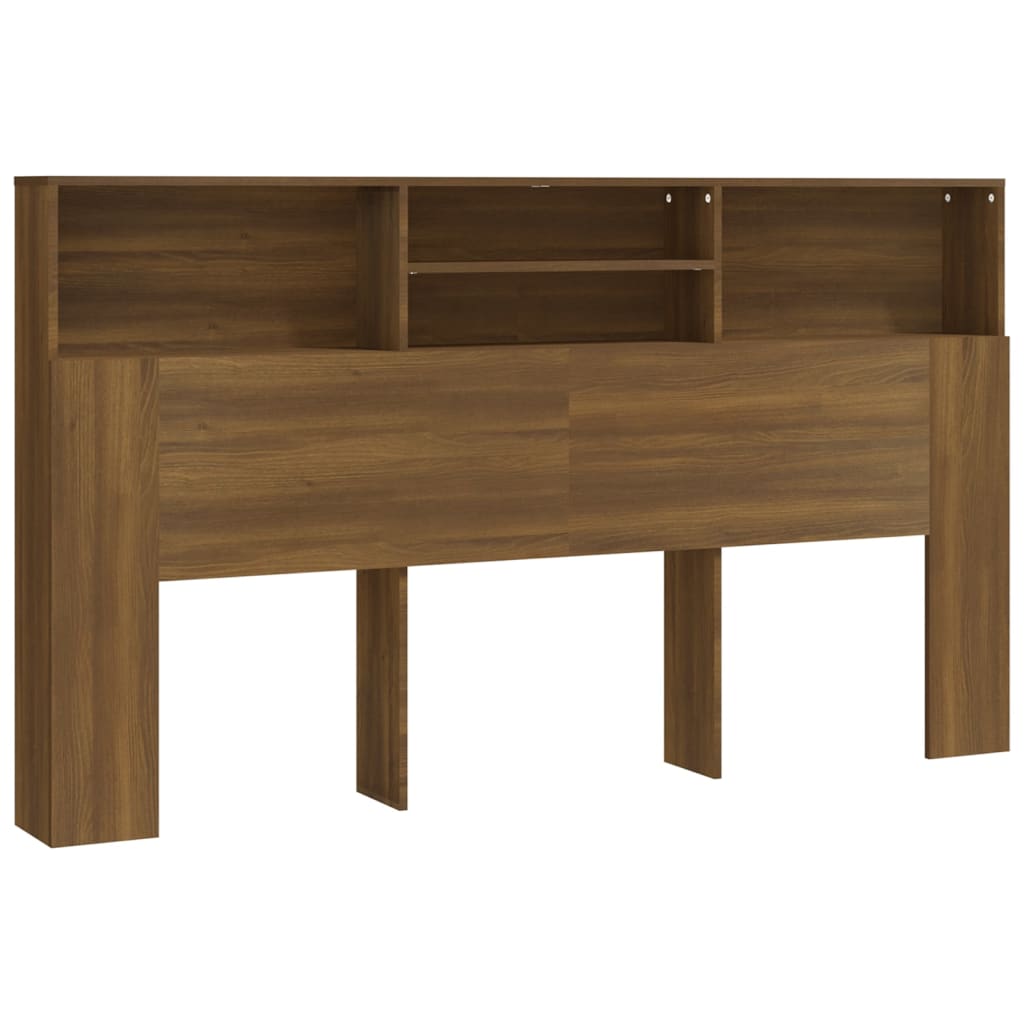 Hoofdbordkast 180X19X103,5 Cm Bruineikenkleurig