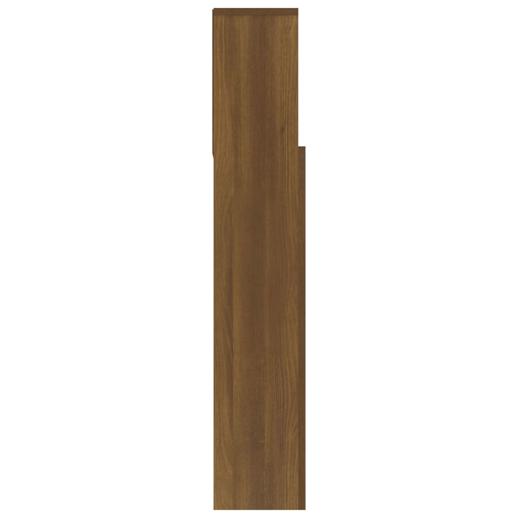 Hoofdbordkast 180X19X103,5 Cm Bruineikenkleurig