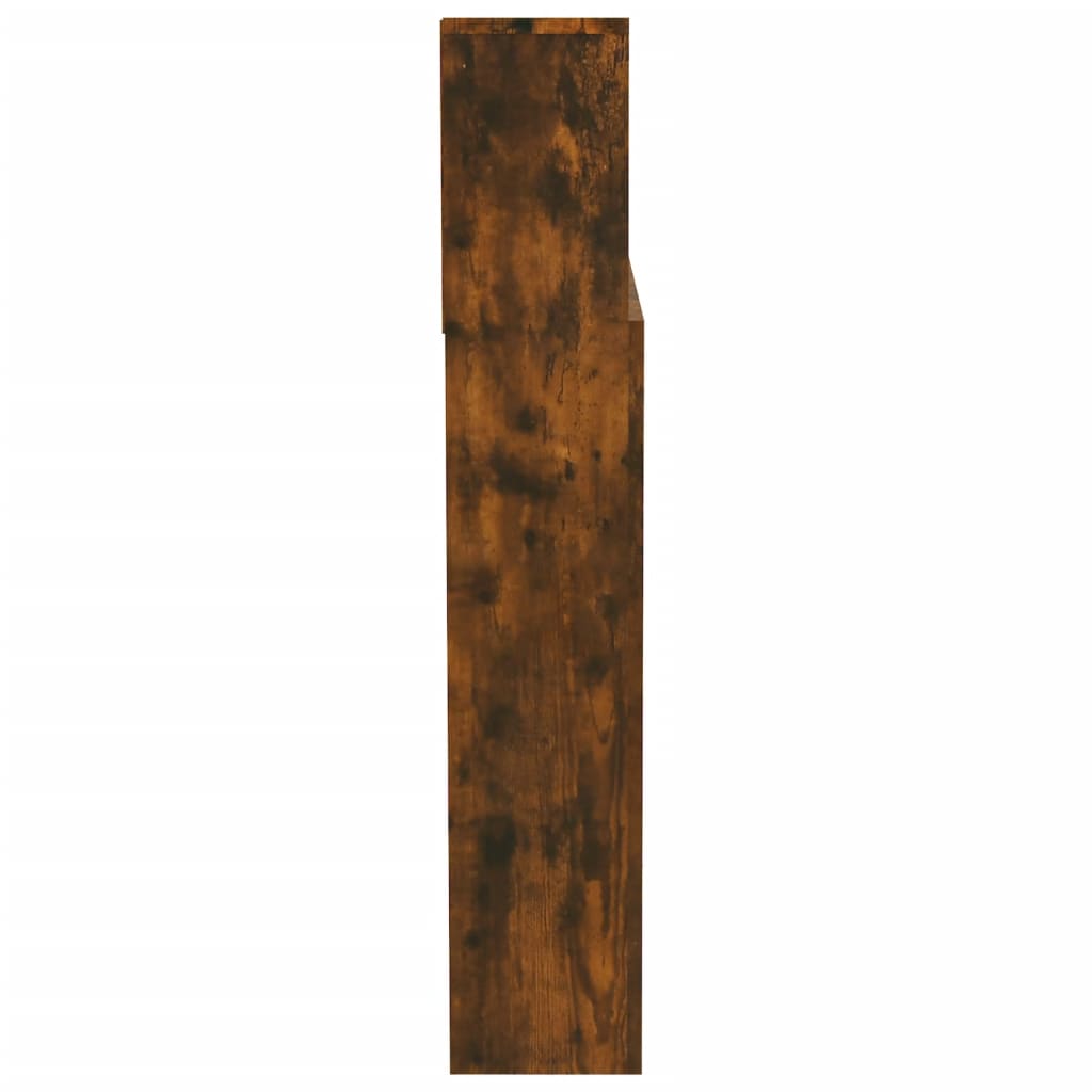 Hoofdbordkast 200X19X103,5 Cm Gerookt Eikenkleurig