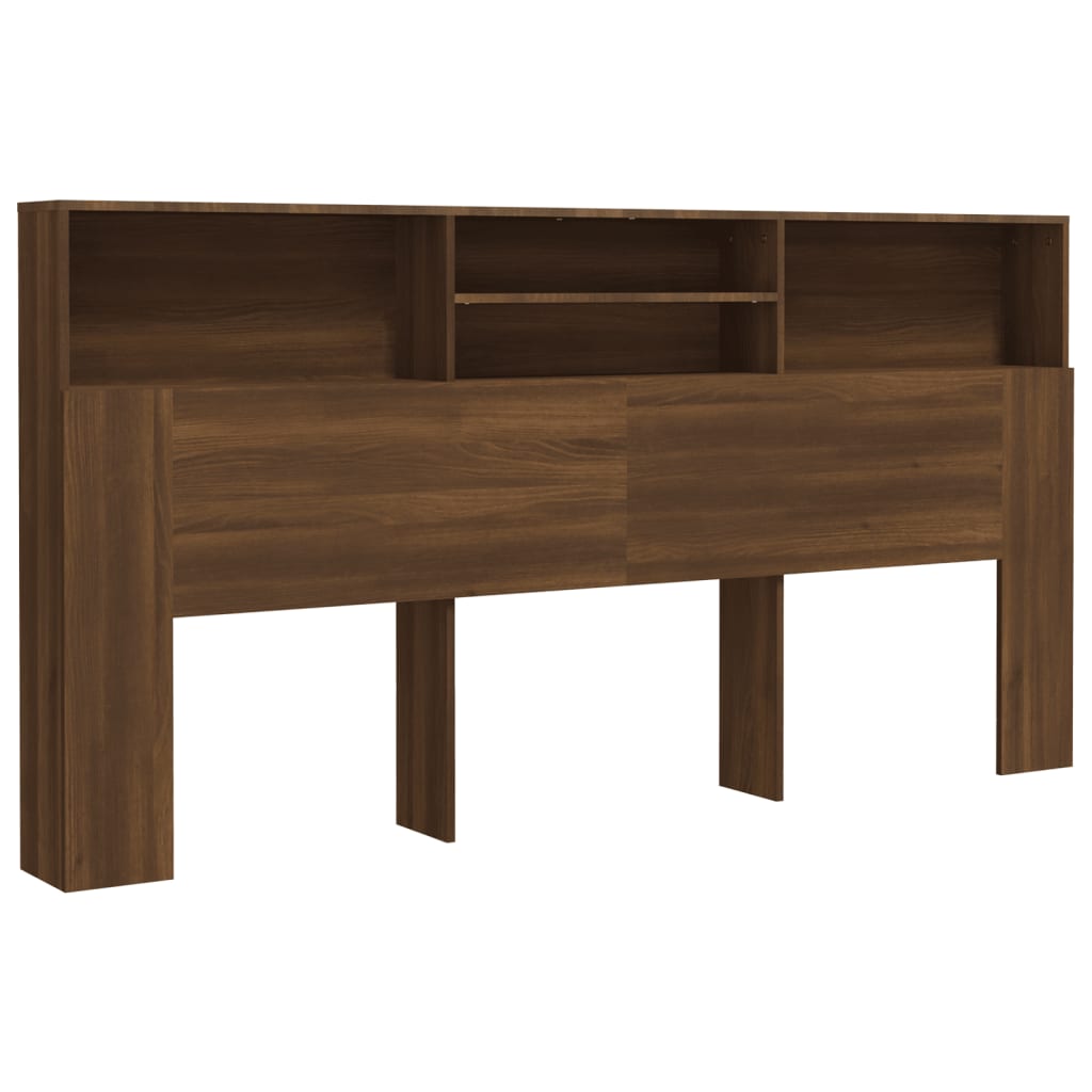 Hoofdbordkast 200X19X103,5 Cm Bruineikenkleurig