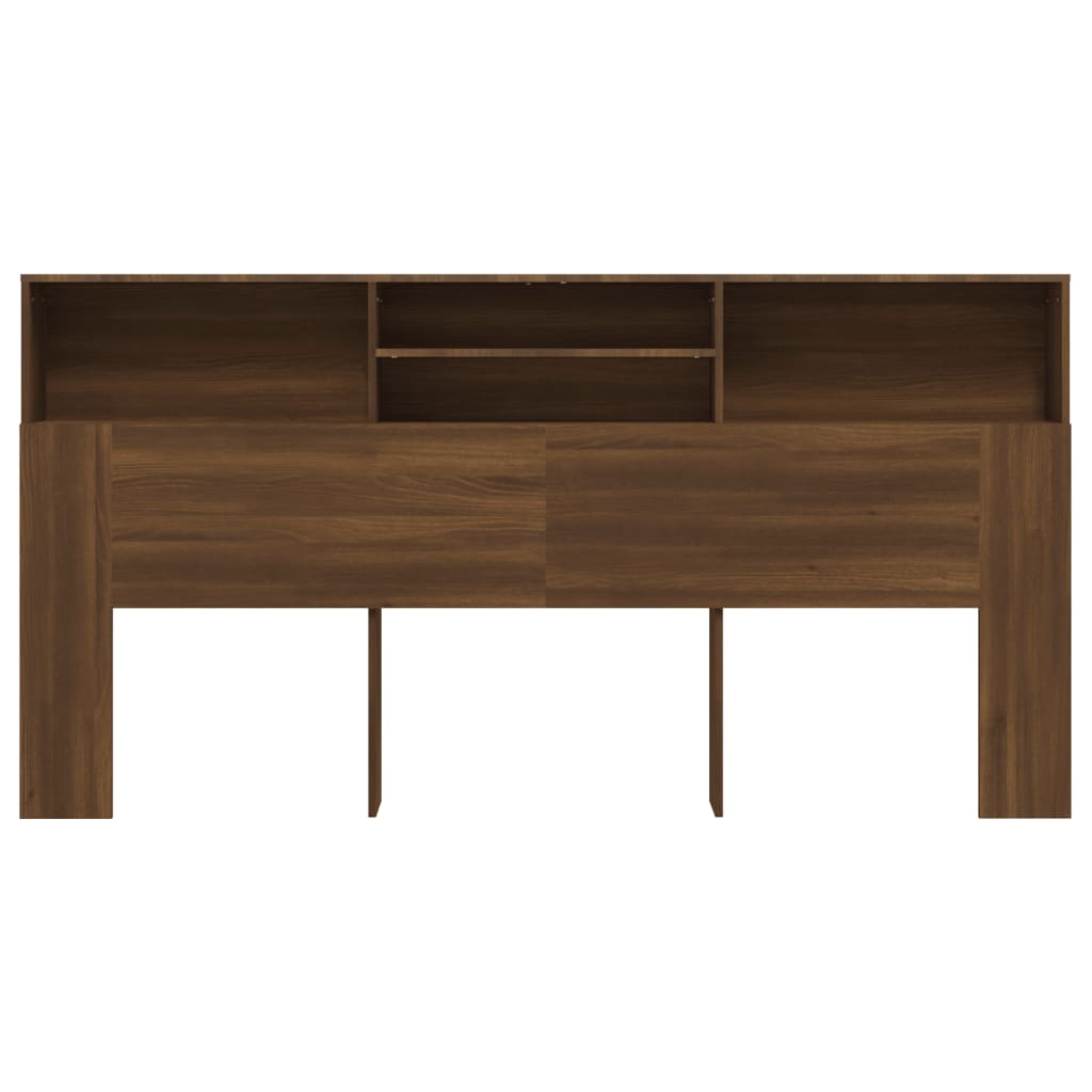 Hoofdbordkast 200X19X103,5 Cm Bruineikenkleurig