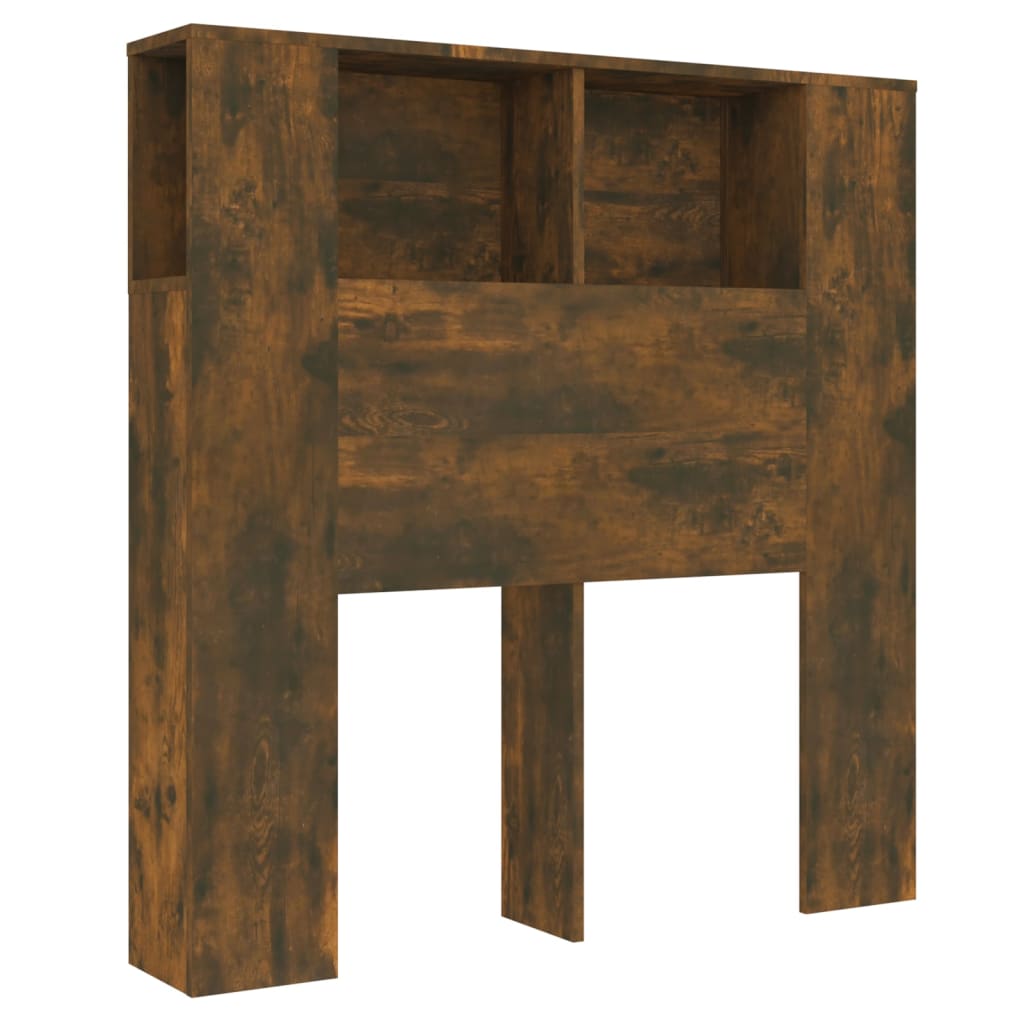 Hoofdbordkast 100X18,5X104,5 Cm Gerookt Eikenkleurig
