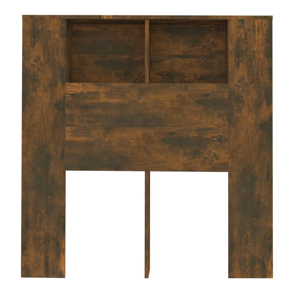 Hoofdbordkast 100X18,5X104,5 Cm Gerookt Eikenkleurig
