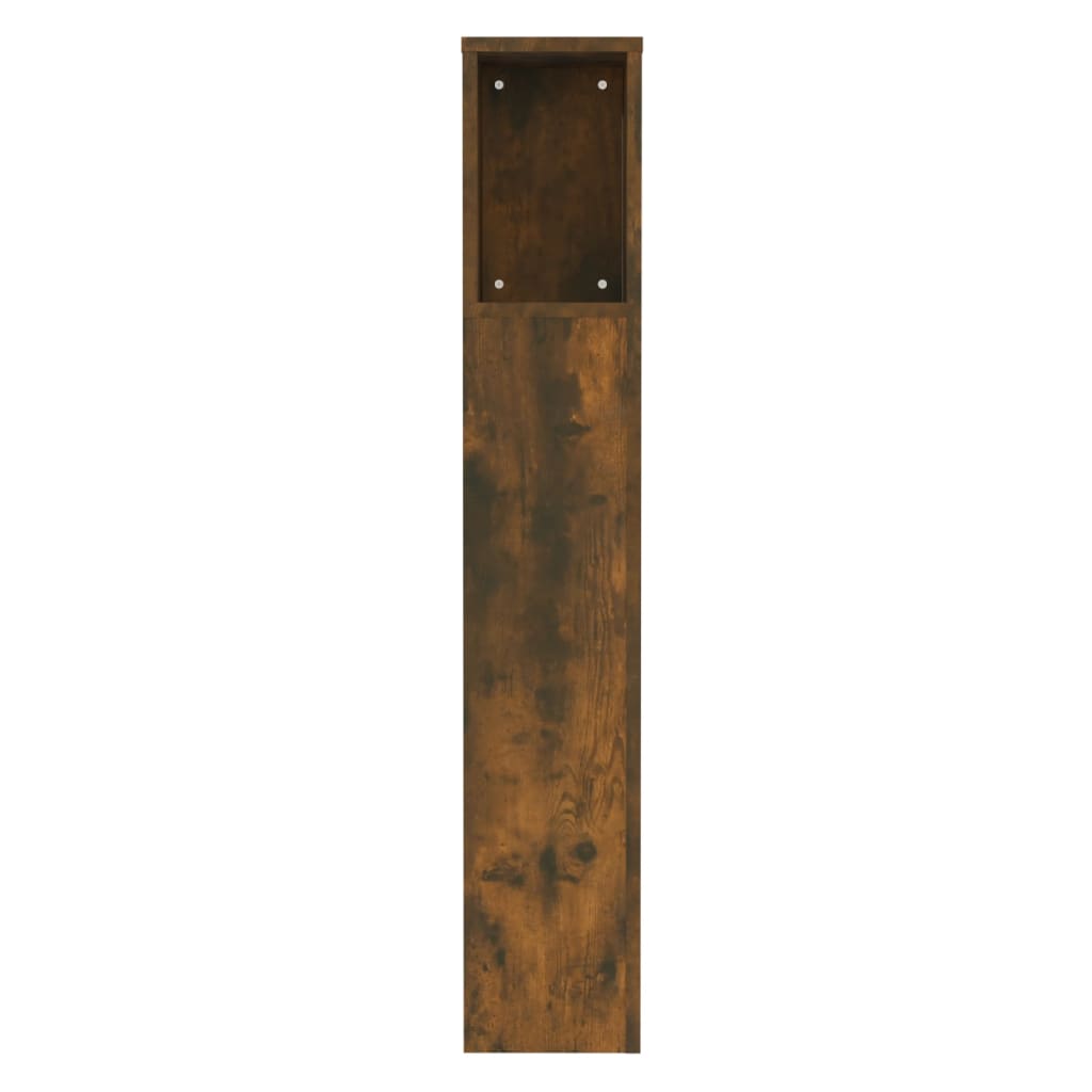 Hoofdbordkast 100X18,5X104,5 Cm Gerookt Eikenkleurig