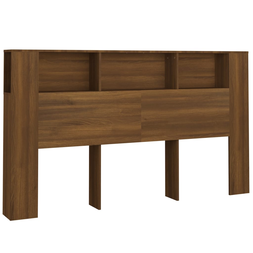 Hoofdbordkast 180X18,5X104,5 Cm Bruineikenkleurig
