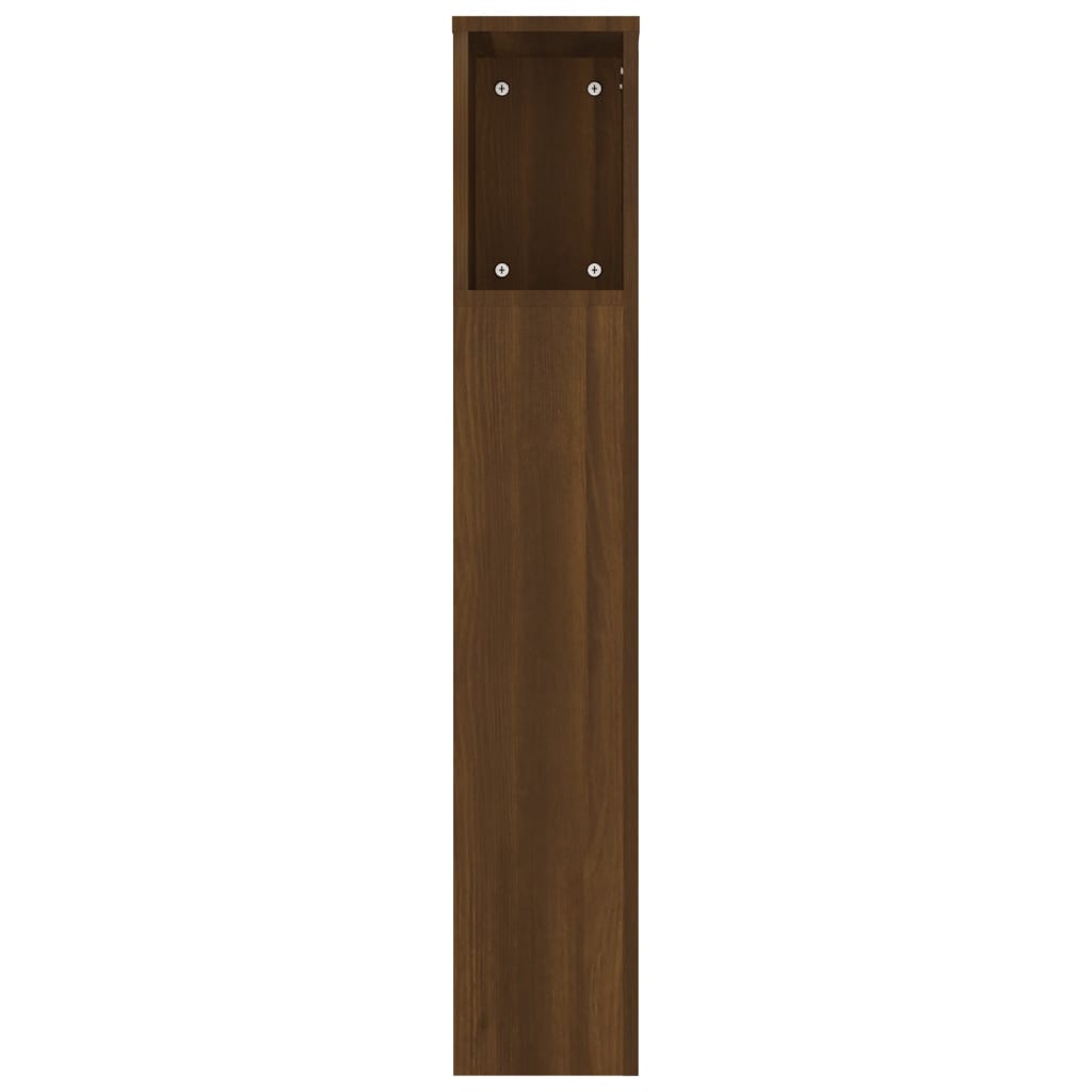 Hoofdbordkast 180X18,5X104,5 Cm Bruineikenkleurig