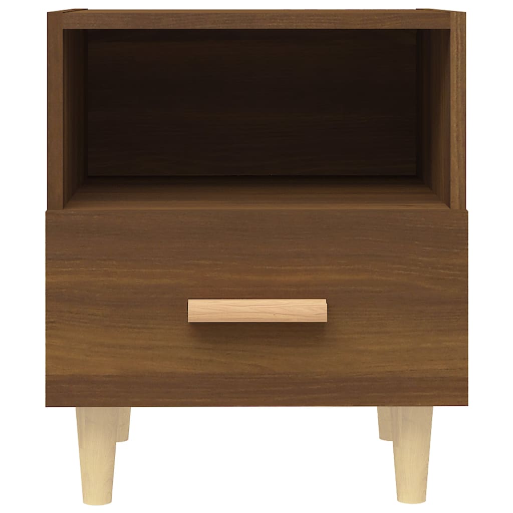 Nachtkastjes 2 St 40X35X47 Cm Bruineikenkleurig