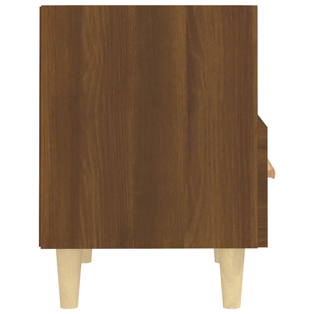 Nachtkastjes 2 St 40X35X47 Cm Bruineikenkleurig