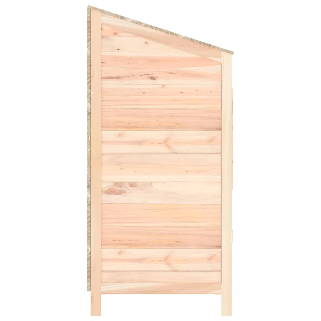 Tuinschuur 55X52X112 Cm Massief Vurenhout