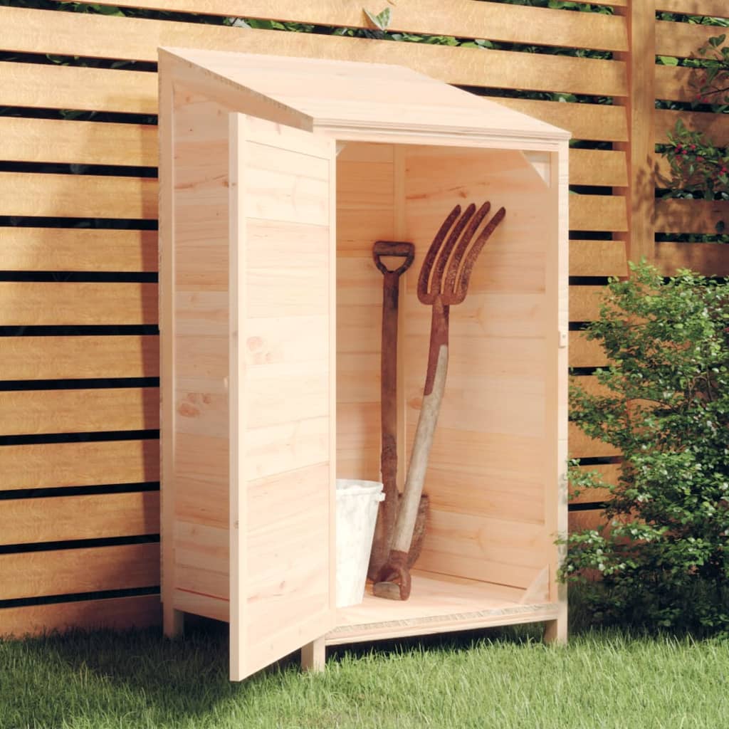 Tuinschuur 55X52X112 Cm Massief Vurenhout
