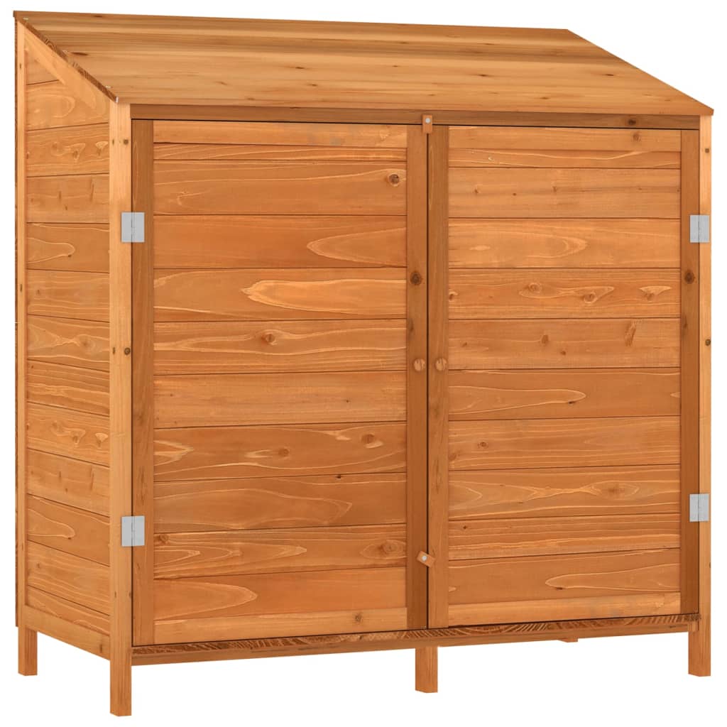 Tuinschuur 102X52X112 Cm Massief Vurenhout Bruin