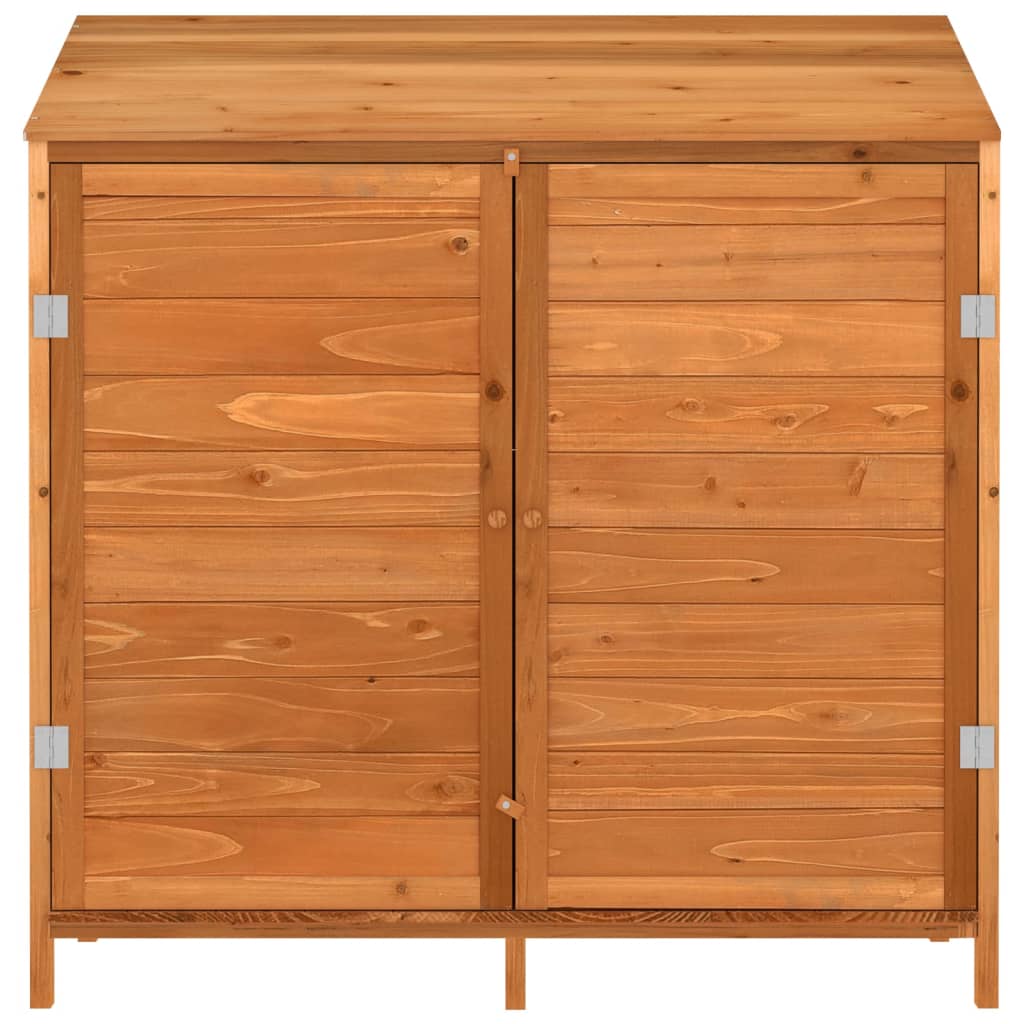Tuinschuur 102X52X112 Cm Massief Vurenhout Bruin