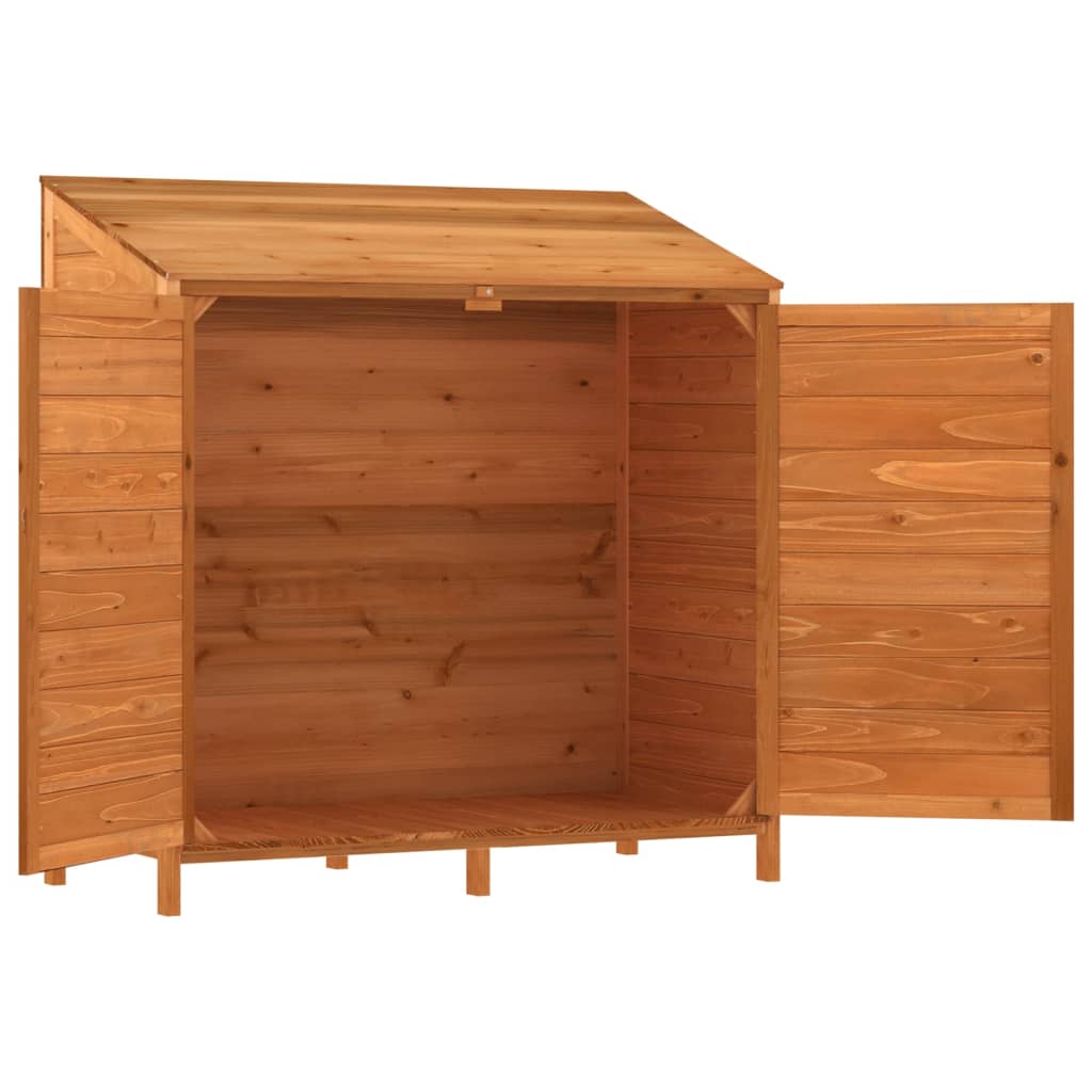Tuinschuur 102X52X112 Cm Massief Vurenhout Bruin