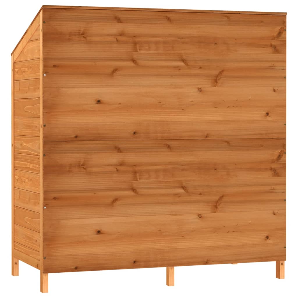 Tuinschuur 102X52X112 Cm Massief Vurenhout Bruin