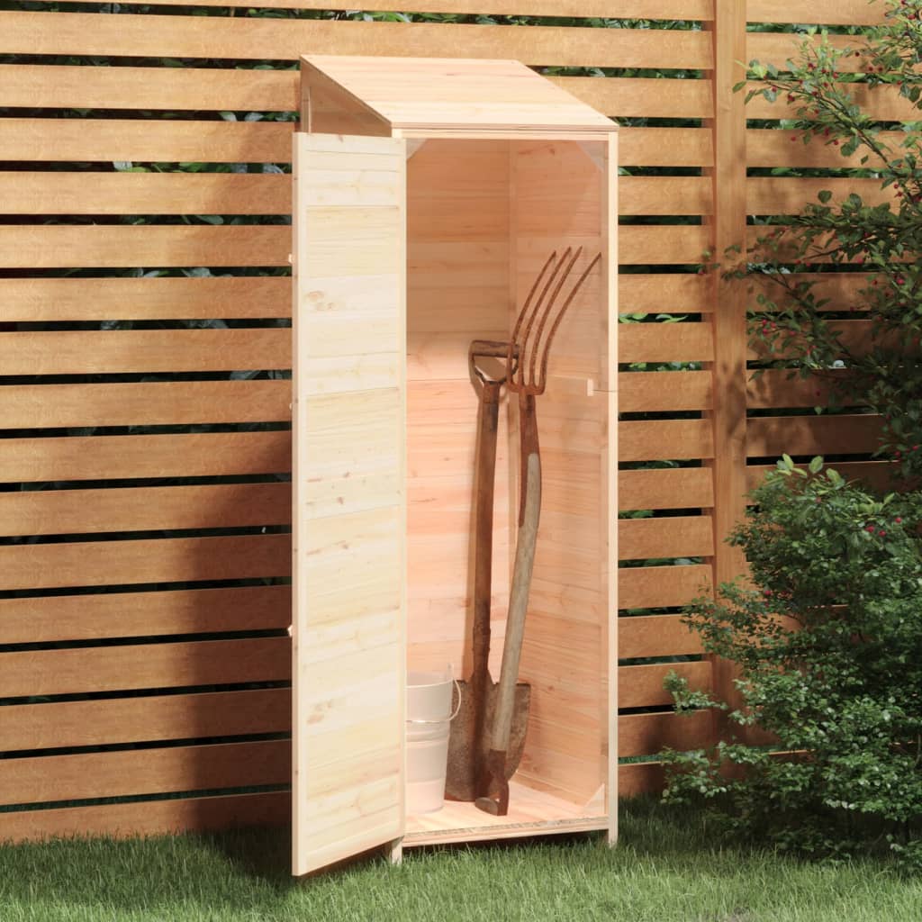 Tuinschuur 55X52X174,5 Cm Massief Vurenhout