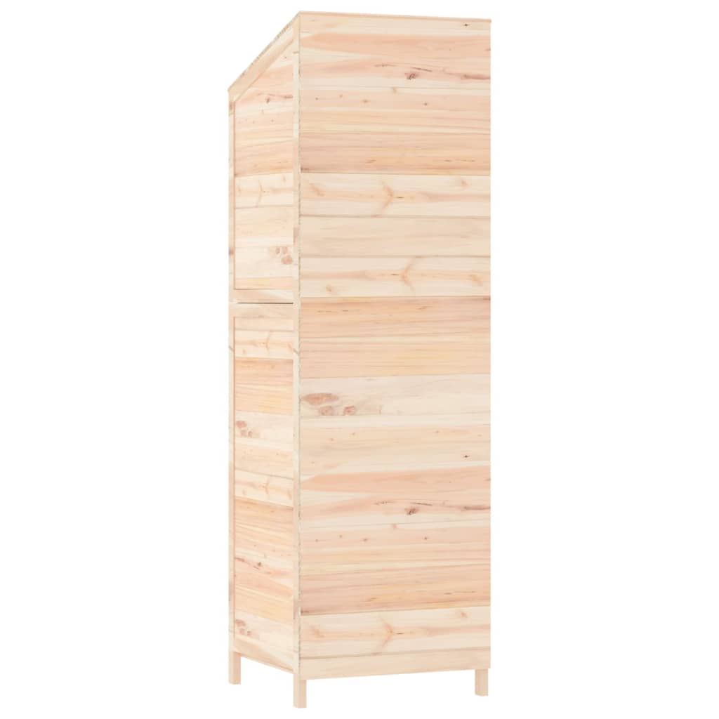 Tuinschuur 55X52X174,5 Cm Massief Vurenhout