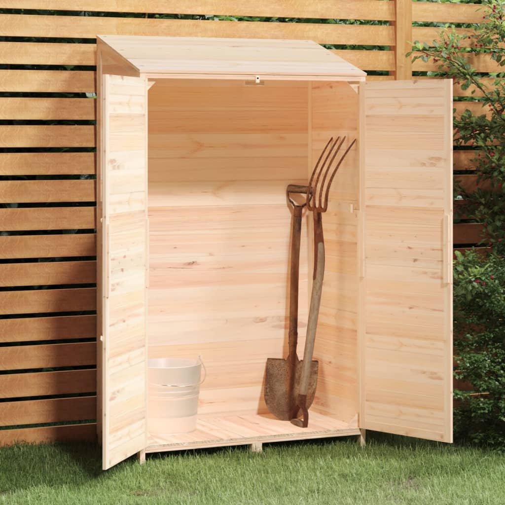 Tuinschuur 102X52X174,5 Cm Massief Vurenhout