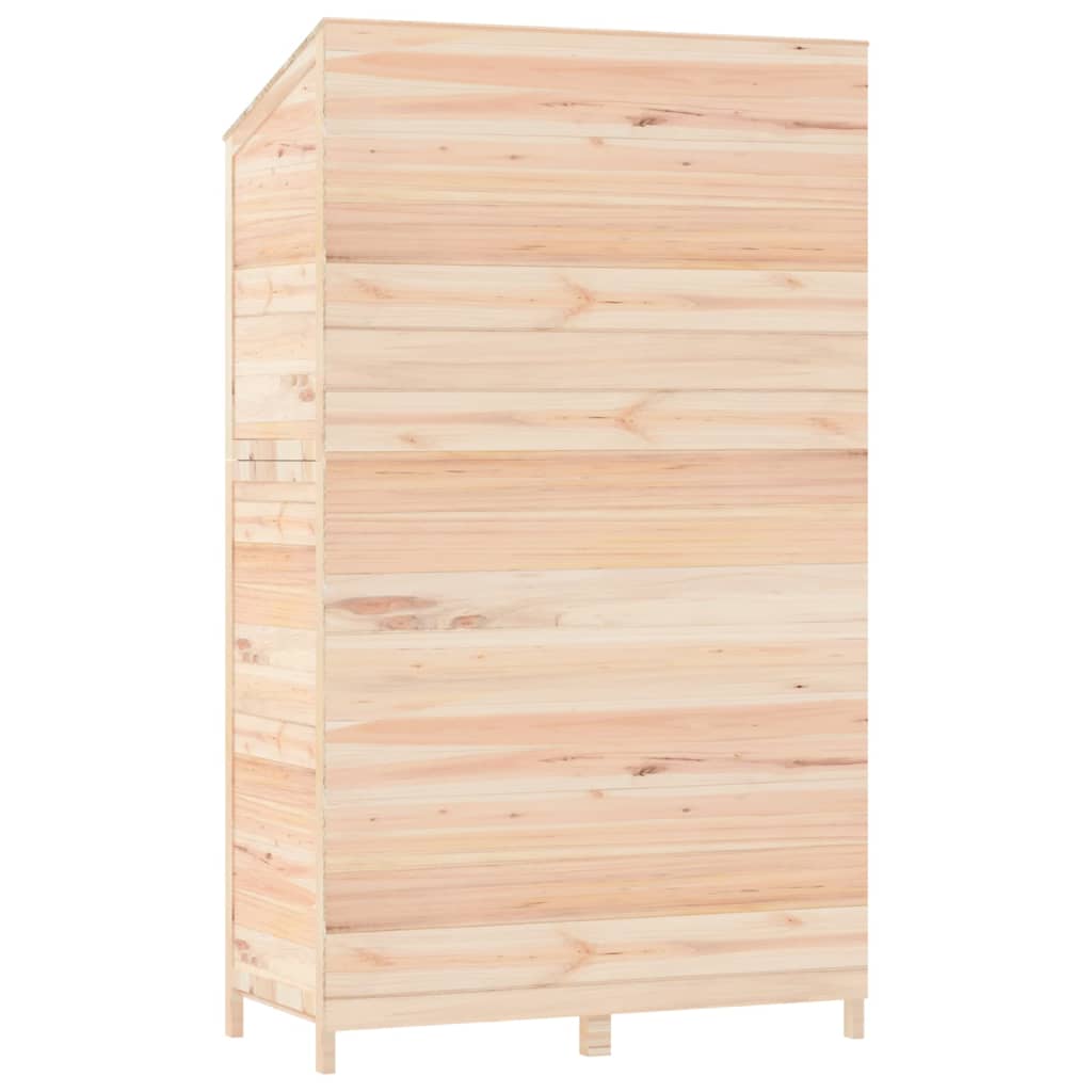 Tuinschuur 102X52X174,5 Cm Massief Vurenhout
