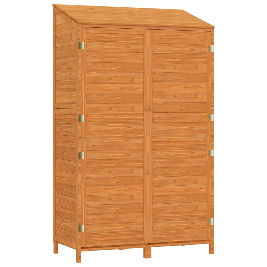 Tuinschuur 102X52X174,5 Cm Massief Vurenhout Bruin