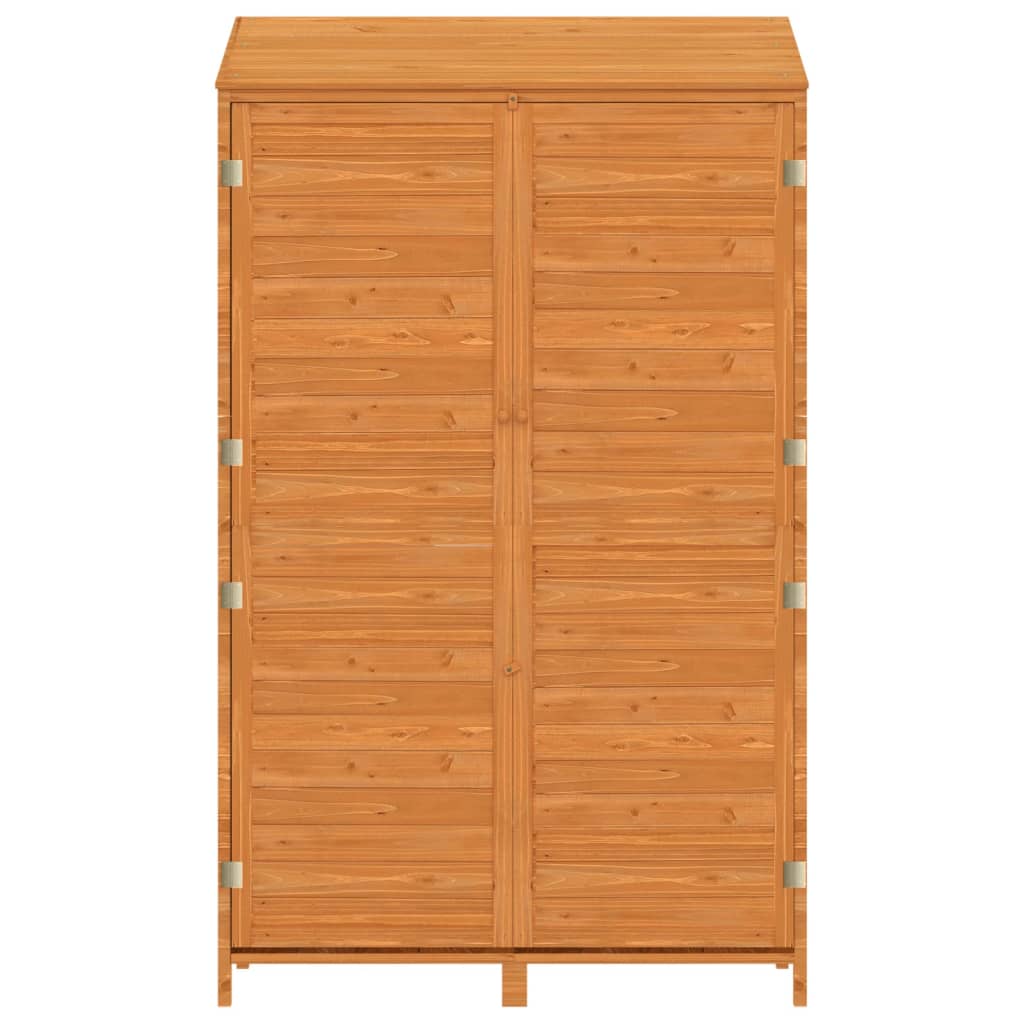 Tuinschuur 102X52X174,5 Cm Massief Vurenhout Bruin