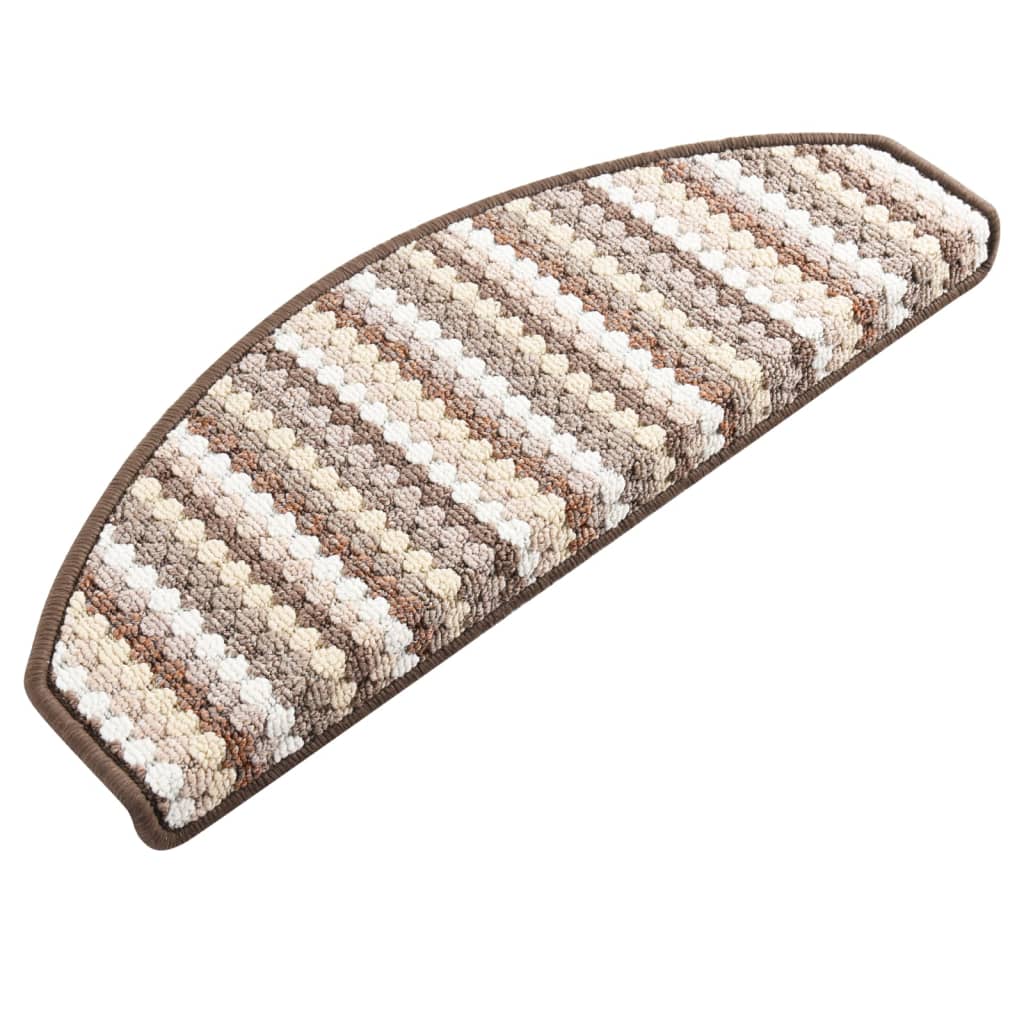 Trapmatten Zelfklevend 15 St 65X28 Cm Meerkleurig Bruin