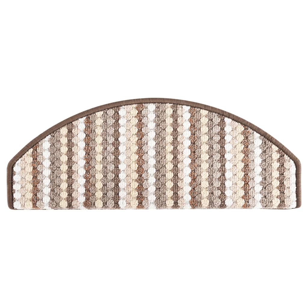 Trapmatten Zelfklevend 15 St 65X28 Cm Meerkleurig Bruin