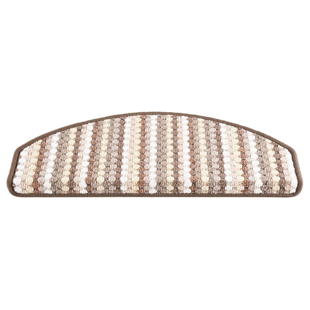 Trapmatten Zelfklevend 15 St 65X28 Cm Meerkleurig Bruin