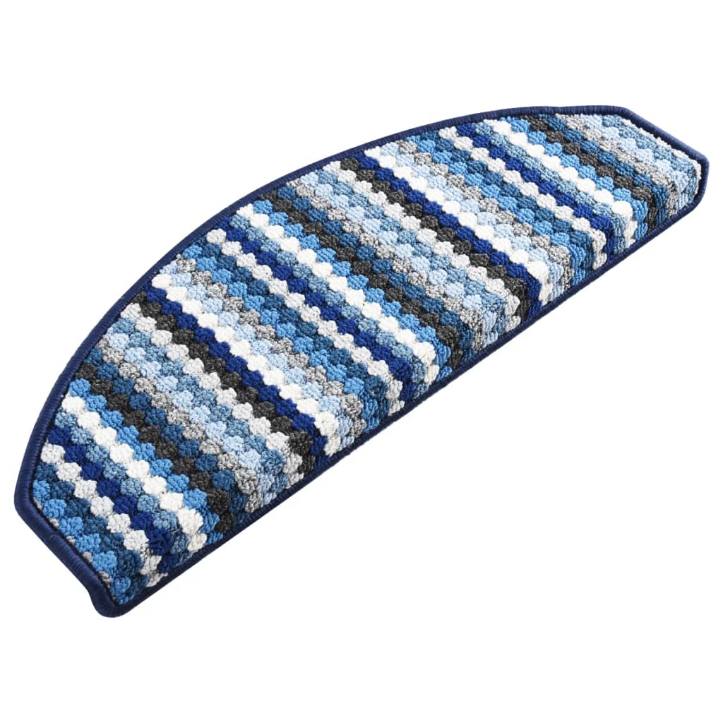 Trapmatten Zelfklevend 15 St 65X28 Cm Meerkleurig Blauw
