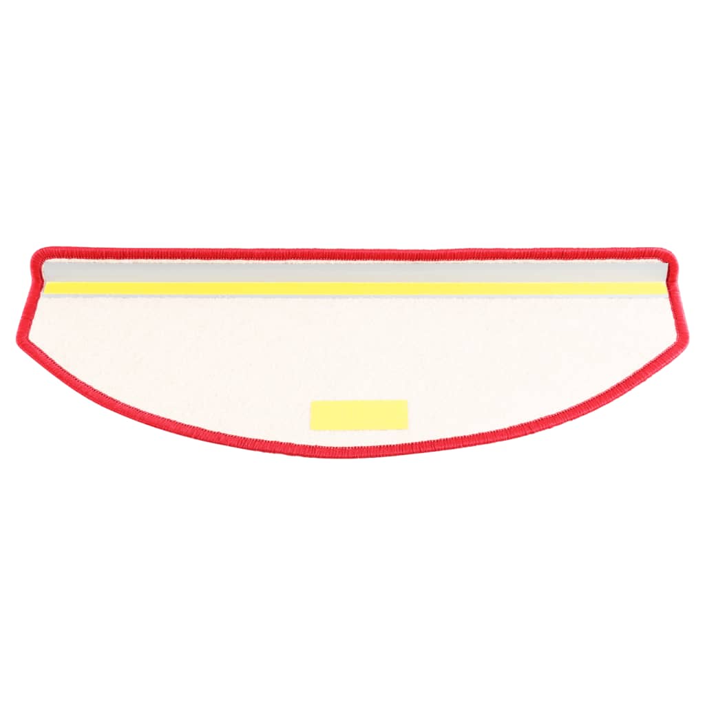 Trapmatten Zelfklevend 15 St 65X28 Cm Meerkleurig Rood