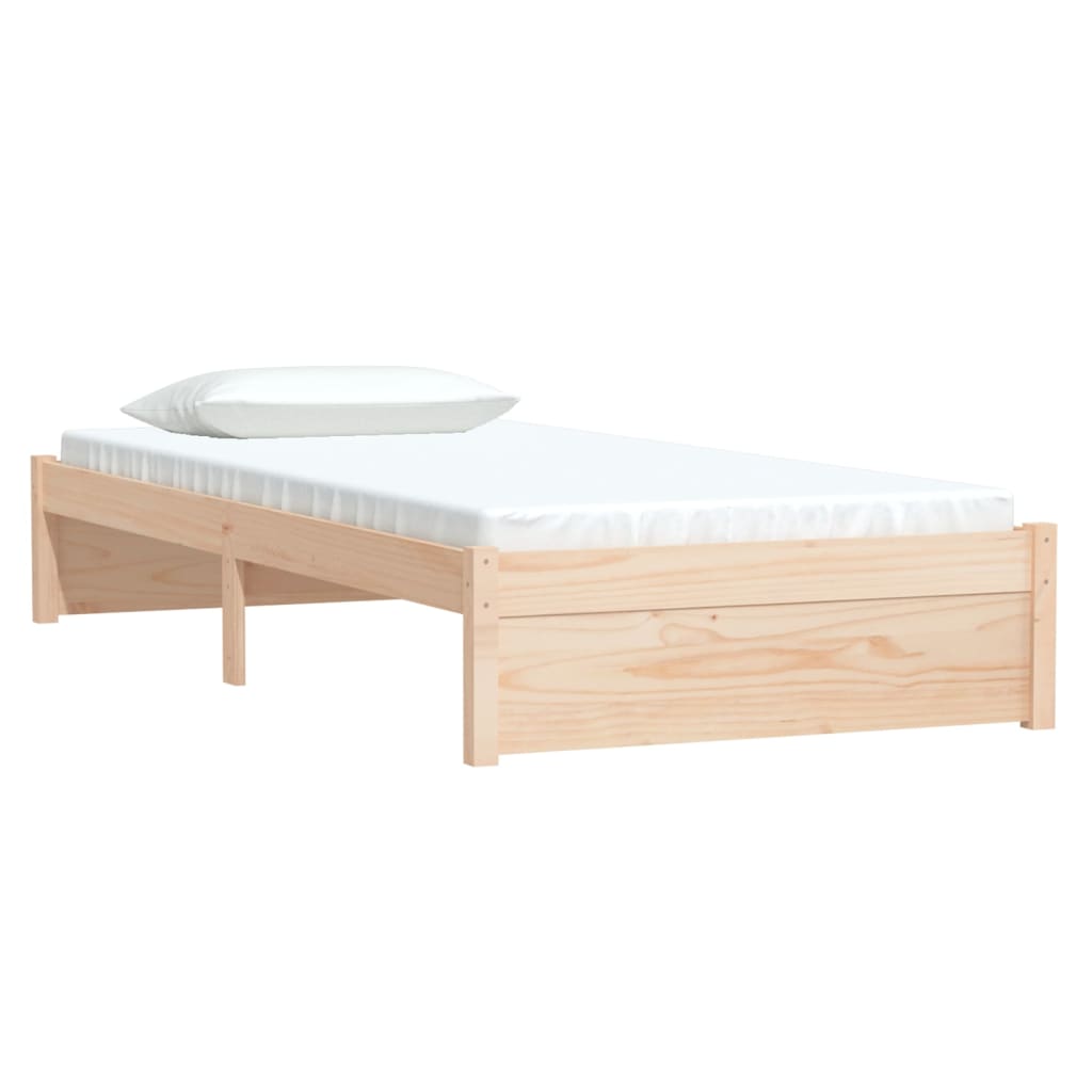 Bedframe Massief Hout 90X200 Cm