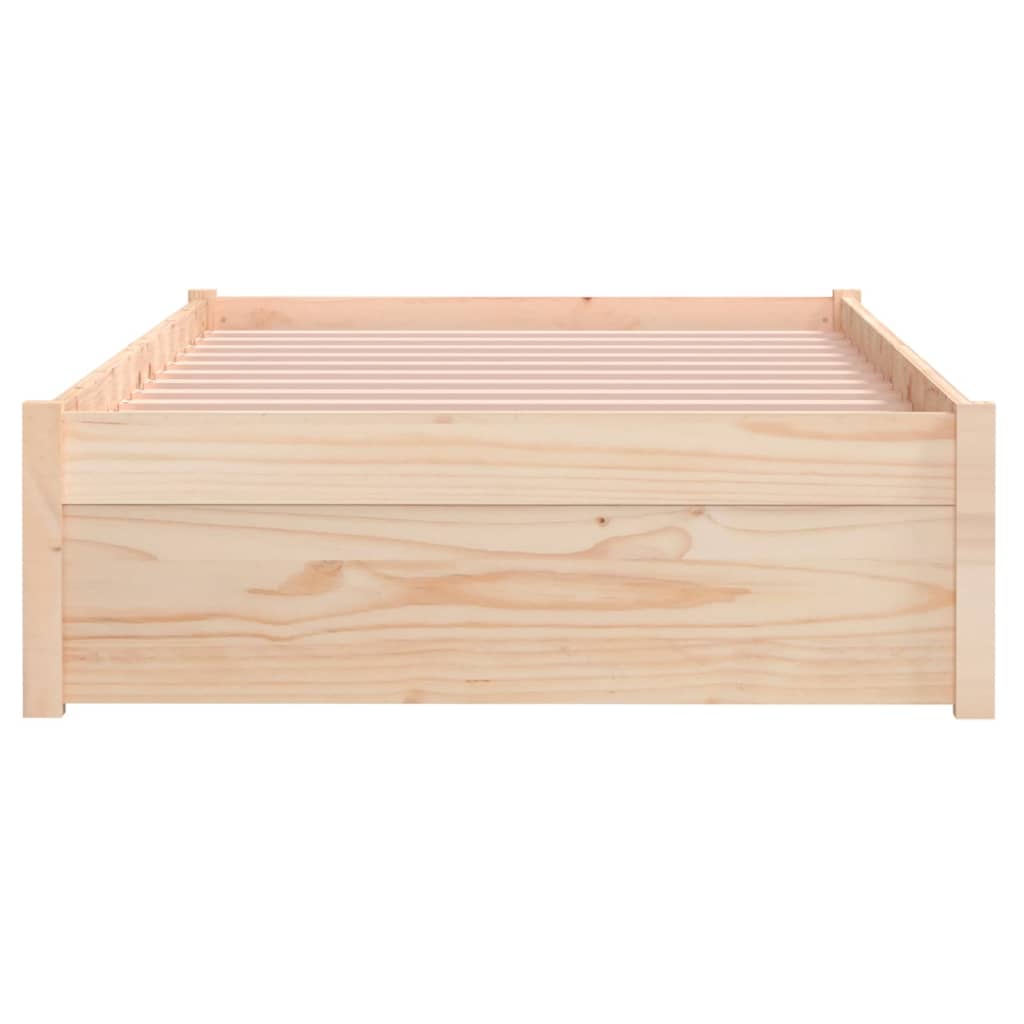 Bedframe Massief Hout 90X200 Cm