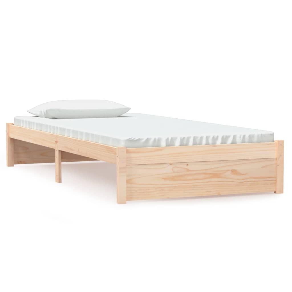 Bedframe Massief Hout 100X200 Cm