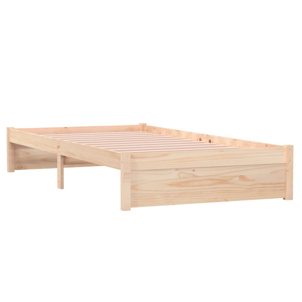 Bedframe Massief Hout 100X200 Cm
