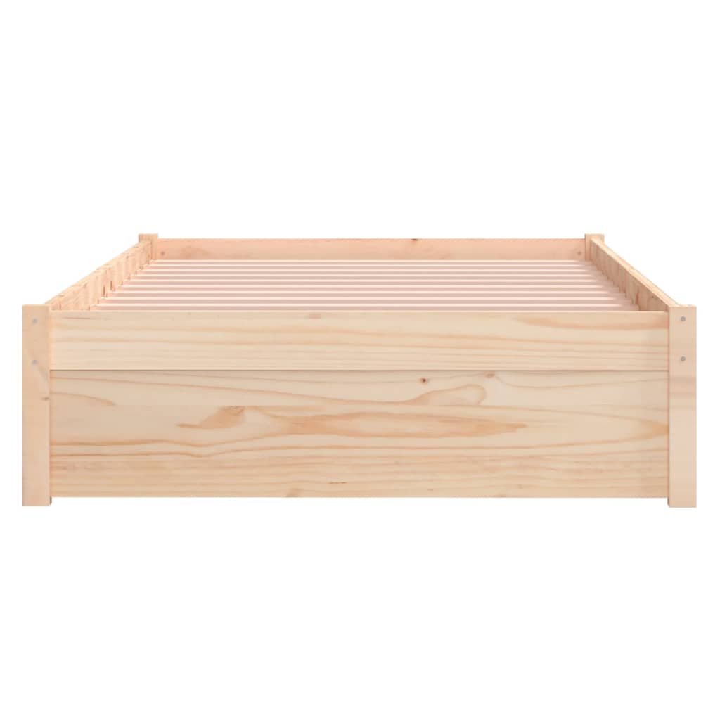 Bedframe Massief Hout 100X200 Cm