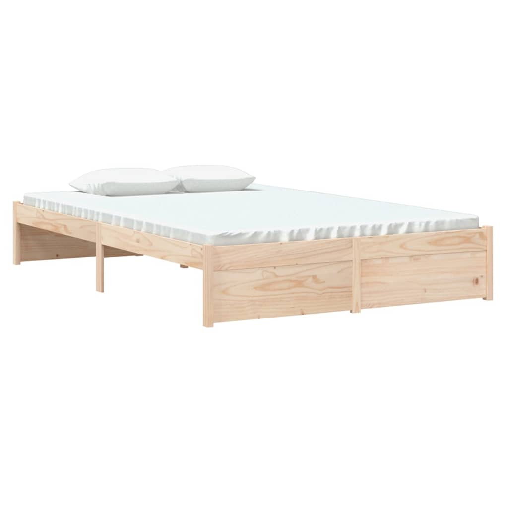 Bedframe Massief Hout 120X200 Cm