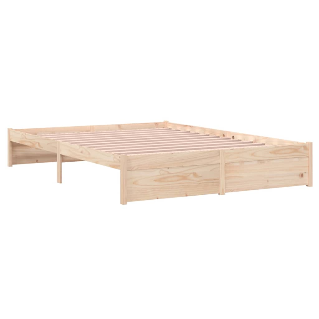 Bedframe Massief Hout 140X200 Cm