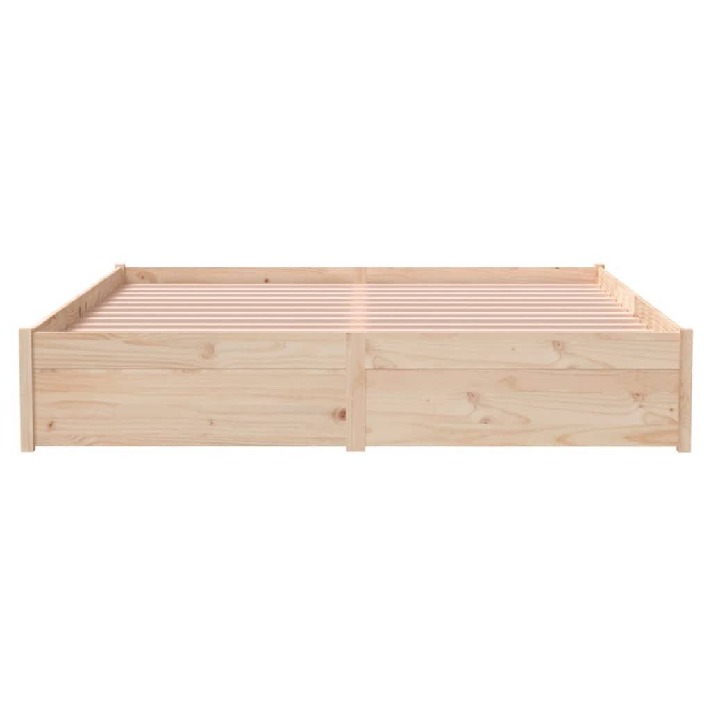 Bedframe Massief Hout 160X200 Cm