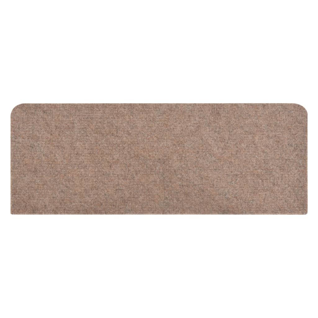Trapmatten Zelfklevend 15 St 65X28 Cm Beige