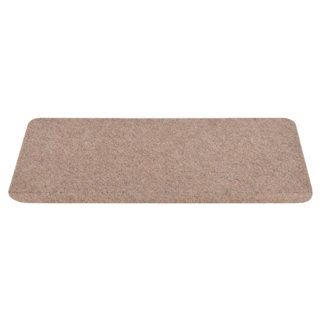 Trapmatten Zelfklevend 15 St 65X28 Cm Beige