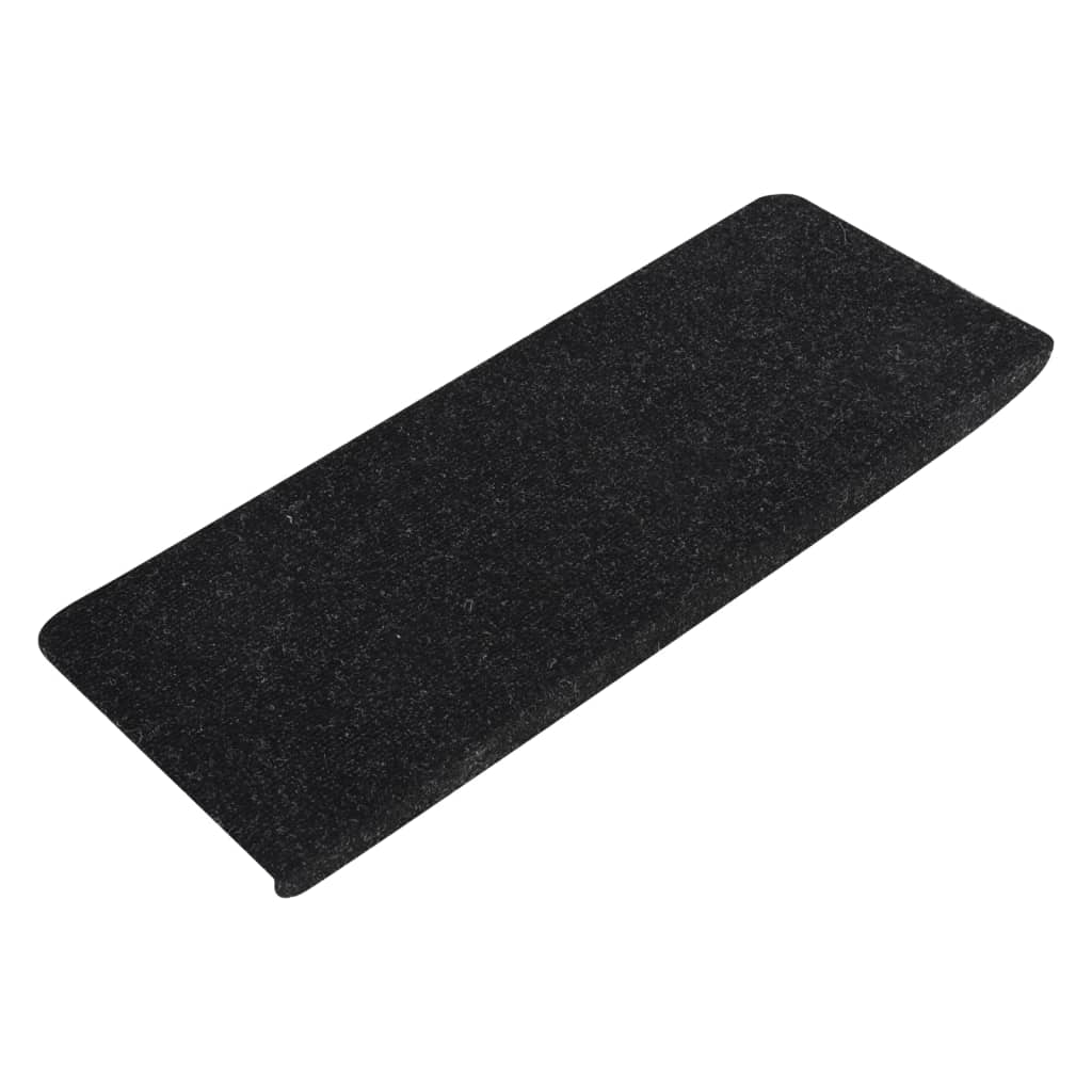 Trapmatten Zelfklevend 15 St 65X28 Cm Antracietkleurig