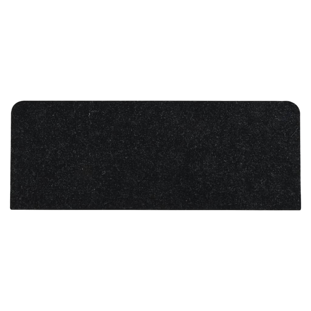 Trapmatten Zelfklevend 15 St 65X28 Cm Antracietkleurig