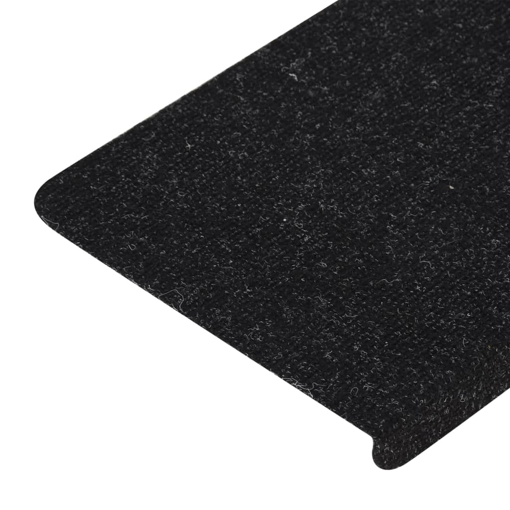Trapmatten Zelfklevend 15 St 65X28 Cm Antracietkleurig