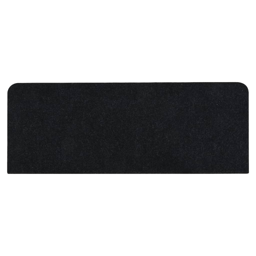 Trapmatten Zelfklevend 15 St 65X28 Cm Zwart