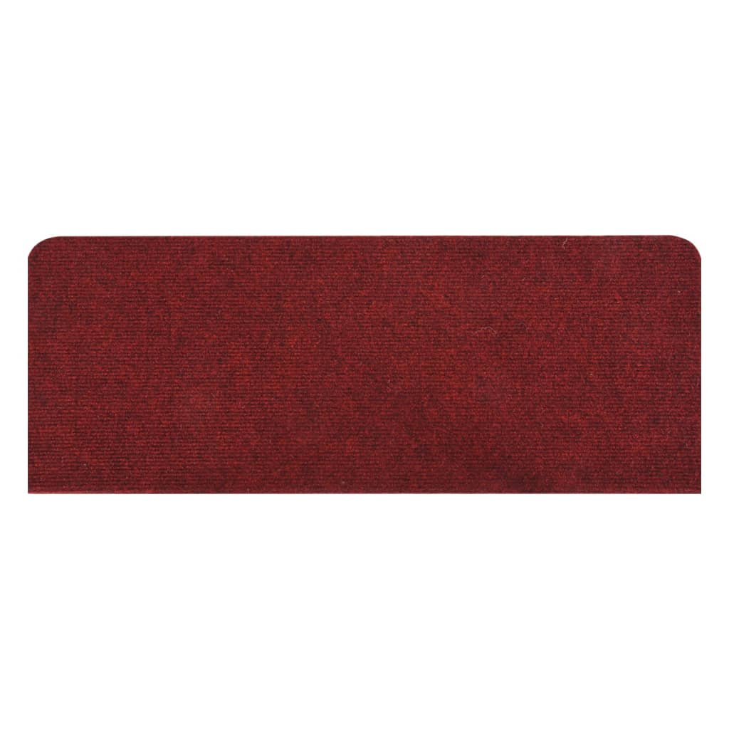 Trapmatten Zelfklevend 15 St 65X28 Cm Rood