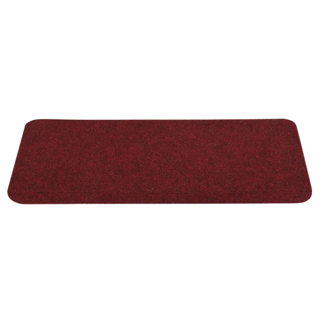 Trapmatten Zelfklevend 15 St 65X28 Cm Rood