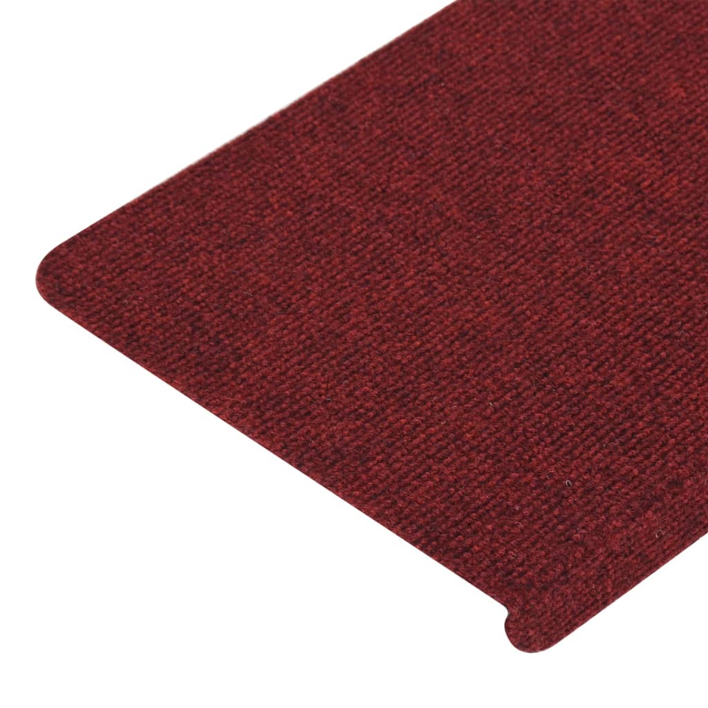 Trapmatten Zelfklevend 15 St 65X28 Cm Rood