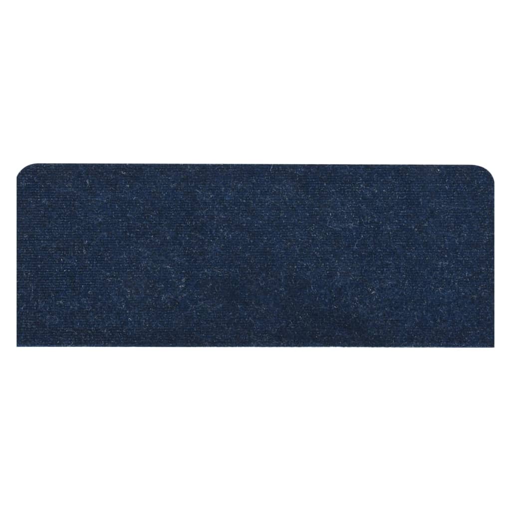 Trapmatten Zelfklevend 15 St 65X28 Cm Blauw
