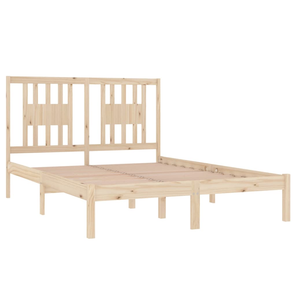 Bedframe Massief Hout 120X190 Cm 4Ft Small Double