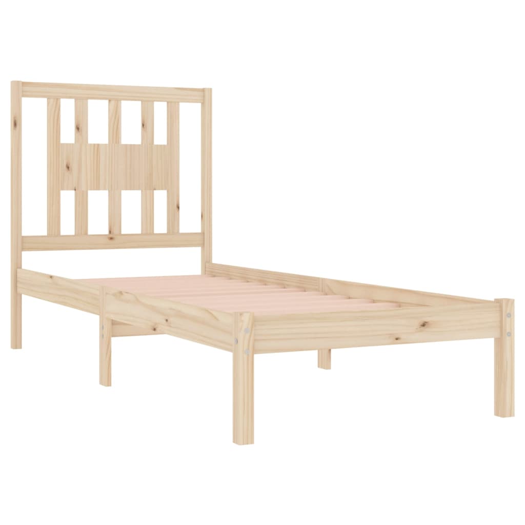 Bedframe Massief Grenenhout 90X200 Cm